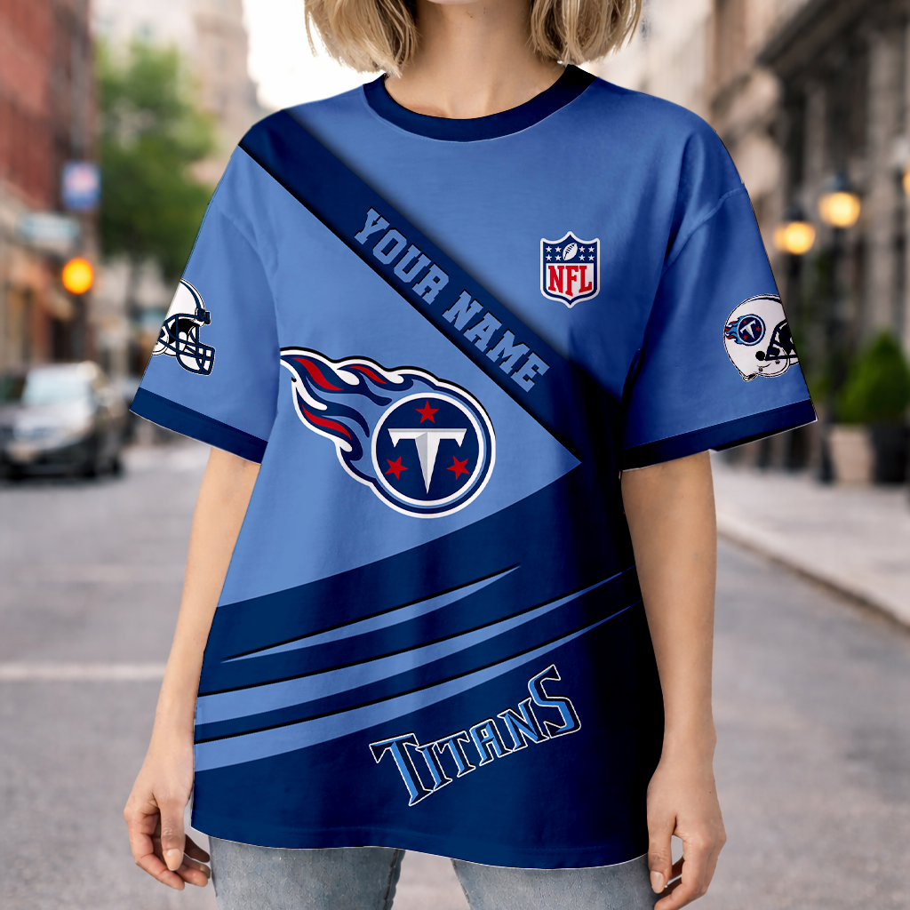 LIMITED EDITION - NEW CUSTOMIZED NFL31 TST TENNESSEE TITANS UNISEX T-SHIRT, POLO, HOODIE & JACKETS