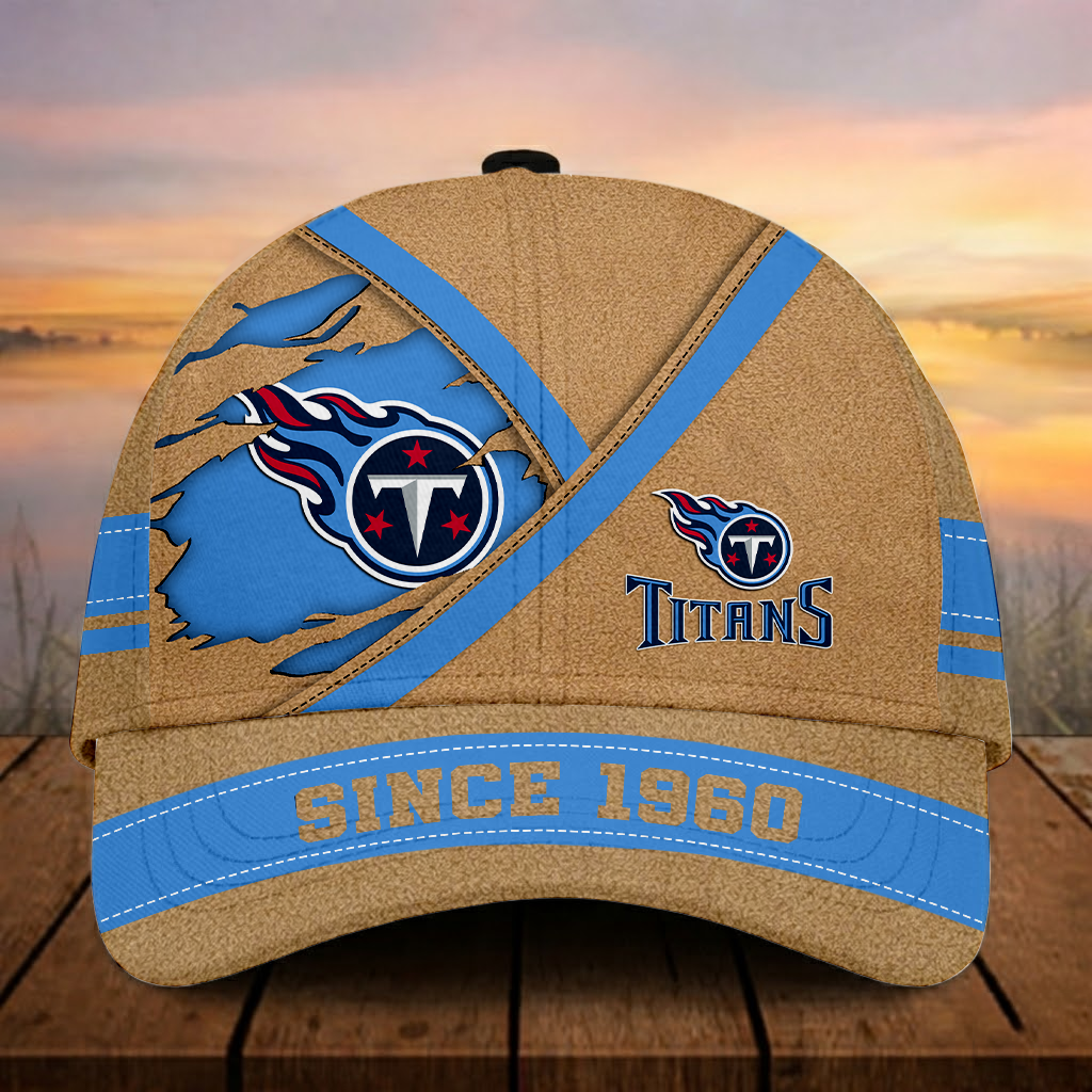 LIMITED EDITION - NEW CUSTOMIZED NFL31 TST TENNESSEE TITANS CLASSIC CAP