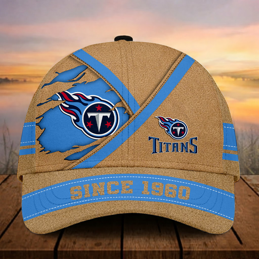 LIMITED EDITION - NEW CUSTOMIZED NFL31 TST TENNESSEE TITANS CLASSIC CAP