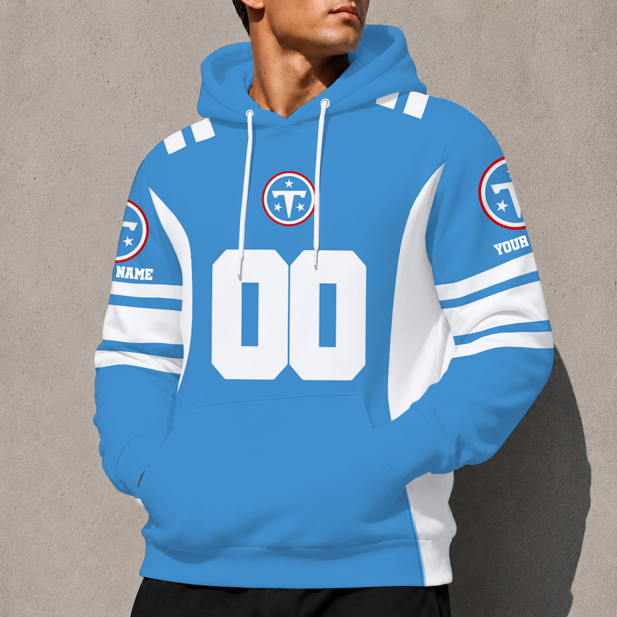 LIMITED EDITION - NEW CUSTOMIZED NFL31 TST TENNESSEE TITANS T-SHIRT, POLO SHIRT, ZIP POLO SHIRT, SWEATSHIRT, HOODIE & ZIP HOODIE