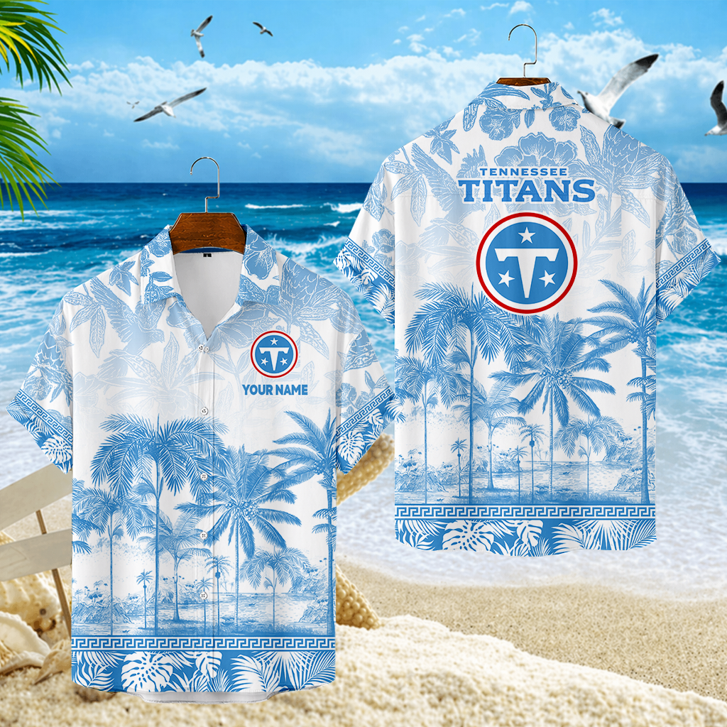 VIRAL EDITION - NEW CUSTOMIZED NFL31 TST TENNESSEE TITANS UNISEX HAWAIIAN SHIRT