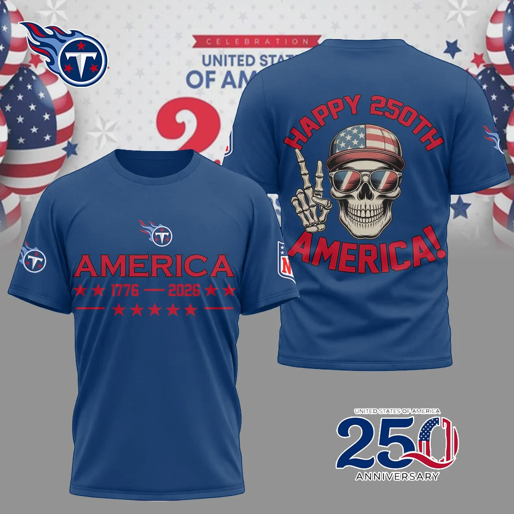LIMITED EDITION - NEW CUSTOMIZED NFL31 TN TITANS UNISEX T-SHIRT, SWEATSHIRT, HOODIE & ZIP HOODIE