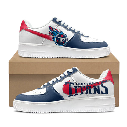 [SPECIAL OFFER] NEW CUSTOMIZED NFL31 TST TENNESSEE TITANS AF1 SHOES