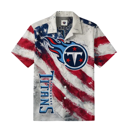 LIMITED EDITION - NEW CUSTOMIZED NFL31 TST TENNESSEE TITANS UNISEX HAWAIIAN SHIRT