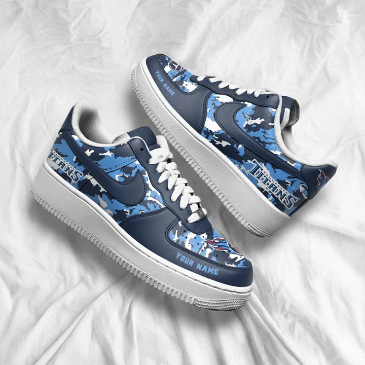[SPECIAL OFFER] NEW CUSTOMIZED NFL31 TST TENNESSEE TITANS AF1 SNEAKERS