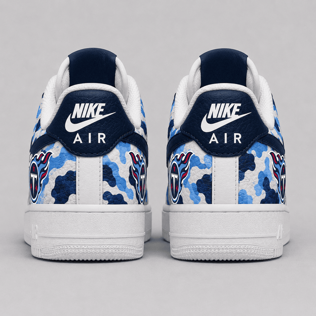 [SPECIAL OFFER] NEW CUSTOMIZED NFL31 TST TENNESSEE TITANS AF1 SHOES
