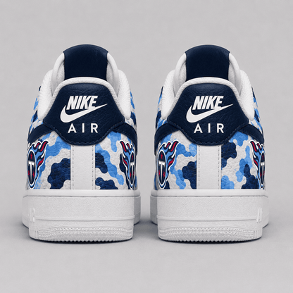 [SPECIAL OFFER] NEW CUSTOMIZED NFL31 TST TENNESSEE TITANS AF1 SHOES