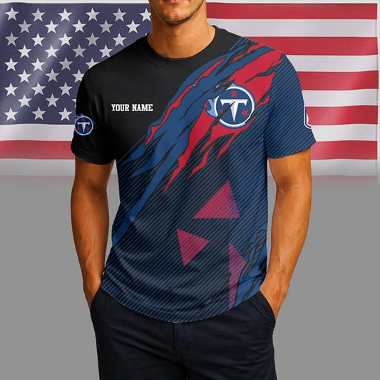 LIMITED EDITION - NEW CUSTOMIZED NFL31 TST TENNESSEE TITANS T-SHIRT, POLO SHIRT, ZIP POLO SHIRT, SWEATSHIRT, HOODIE & ZIP HOODIE