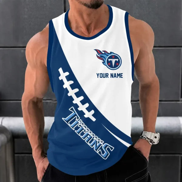 [SPECIAL OFFER] NEW CUSTOMIZED NFL31 TST TENNESSEE TITANS UNISEX TANK TOP