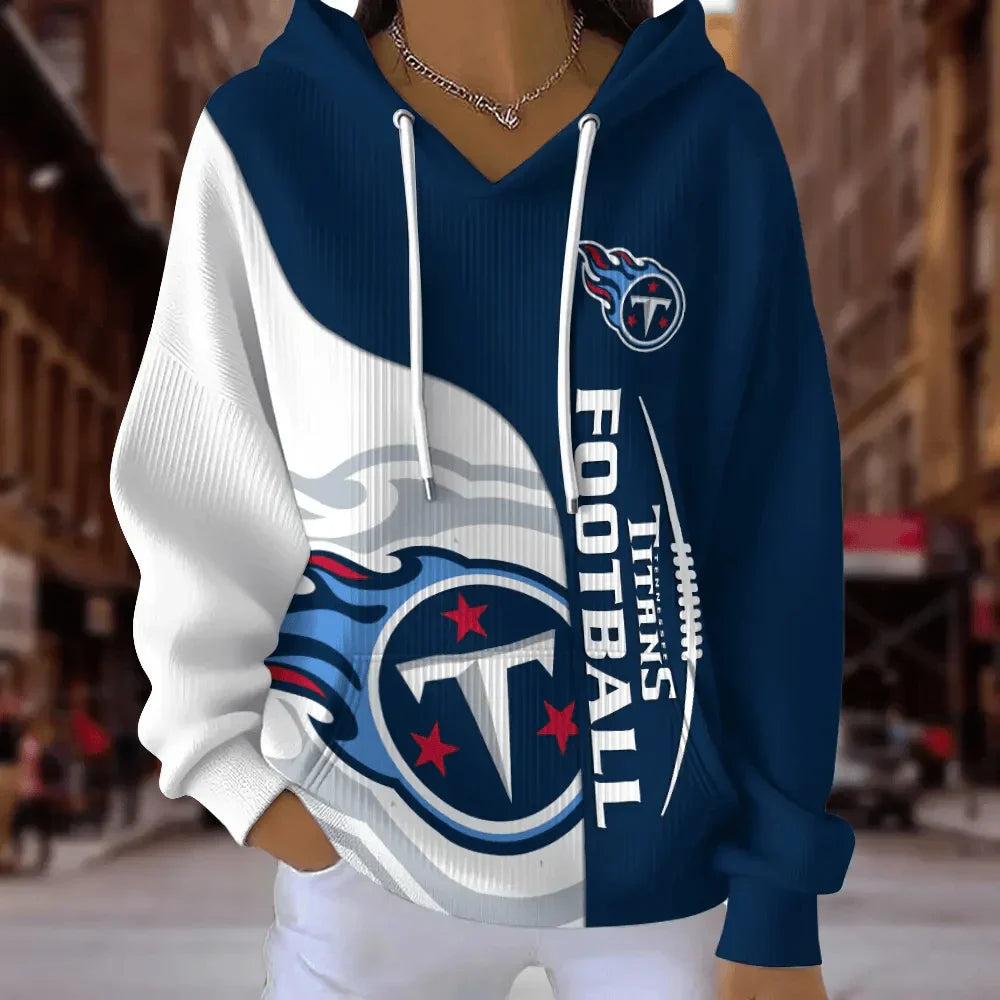 [SPECIAL OFFER] NEW CUSTOMIZED NFL31 TST TENNESSEE TITANS RIBBED HOODIE & SWEATSHIRT