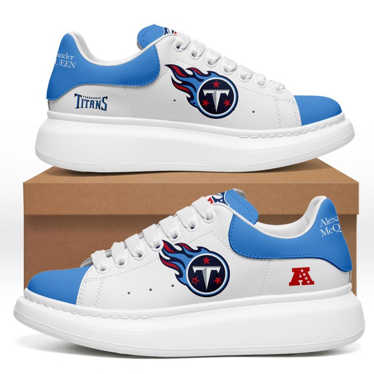 [SPECIAL OFFER] NEW CUSTOMIZED NFL31 TST TENNESSEE TITANS MCQUEEN SHOES