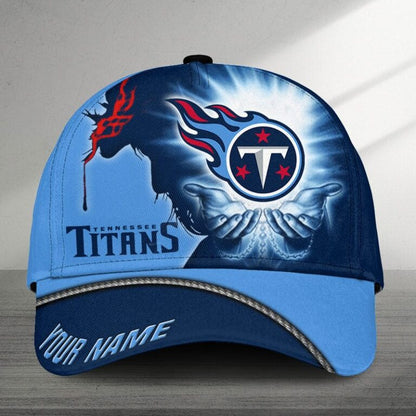 LIMITED EDITION - NEW CUSTOMIZED NFL31 TST TENNESSEE TITANS CLASSIC CAP
