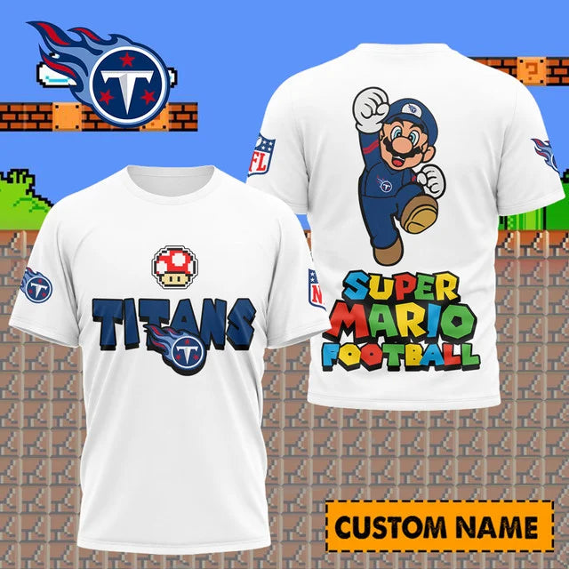 LIMITED EDITION - NEW CUSTOMIZED NFL31 TN TITANS UNISEX T-SHIRT, SWEATSHIRT, HOODIE & ZIP HOODIE