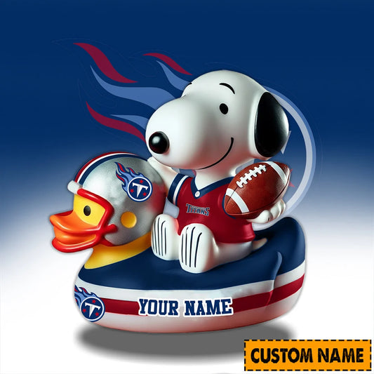 LIMITED EDITION - NEW CUSTOMIZED NFL31 TN TITANS SNOOPY ACRYLIC BLOCK