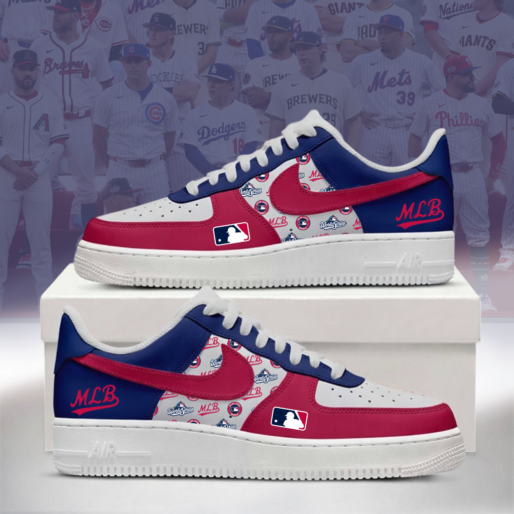 LIMITED EDITION - NEW CUSTOMIZED MLB31 MAJOR LEAGUE BASEBALL AF1 SHOES