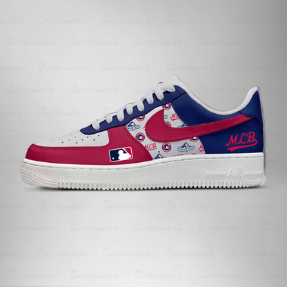 LIMITED EDITION - NEW CUSTOMIZED MLB31 MAJOR LEAGUE BASEBALL AF1 SHOES