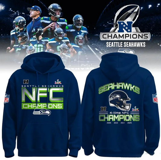 LIMITED EDITION - NEW CUSTOMIZED NFL06 SSH SEATTLE SEAHAWKS UNISEX T-SHIRT, POLO, HOODIE & JACKETS