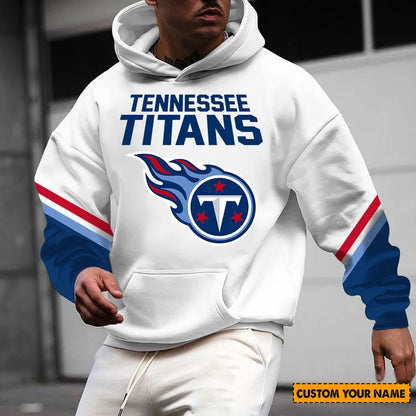 ELITE EDITION - NEW CUSTOMIZED NFL31 TST TENNESSEE TITANS HOODIE, ZIP HOODIE, POLO SHIRT, ZIP POLO SHIRT, T-SHIRT & SWEATSHIRT