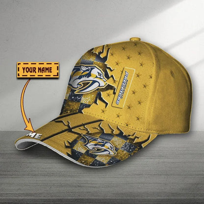 VIRAL EDITON - NEW CUSTOMIZED NHL31 NVP NASHVILLE PREDATORS CLASSIC CAP