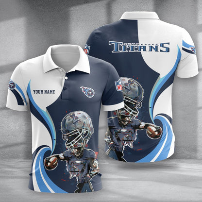 LIMITED EDITION - NEW CUSTOMIZED NFL31 TST TENNESSEE TITANS T-SHIRT, POLO SHIRT, ZIP POLO SHIRT, SWEATSHIRT, HOODIE & ZIP HOODIE