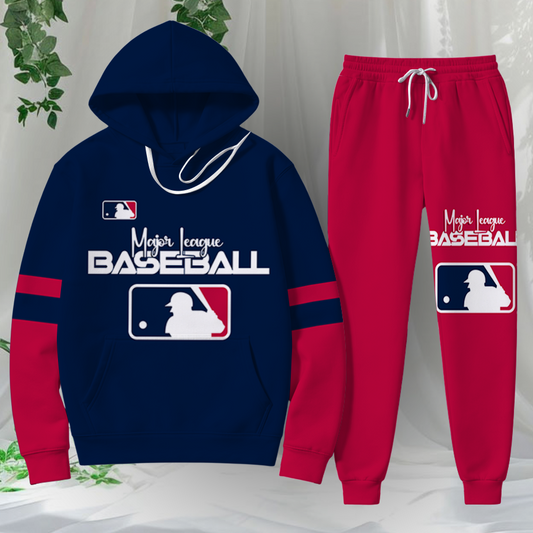 LIMITED EDITION - NEW CUSTOMIZED MLB31 MLB MAJOR LEAGUE BASEBALL HOODIE & SWEATPANTS SET