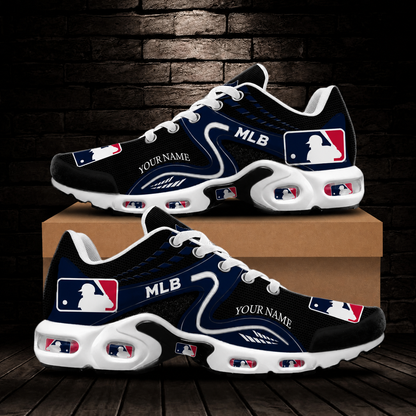 LIMITED EDITION - NEW CUSTOMIZED MLB31 MAJOR LEAGUE BASEBALL AIR MAX PLUS SNEAKERS