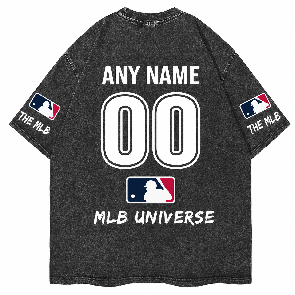 [FLASH SALE] NEW CUSTOMIZED MLB31 MAJOR LEAGUE BASEBALL MULTICOLOR WASHED TEE