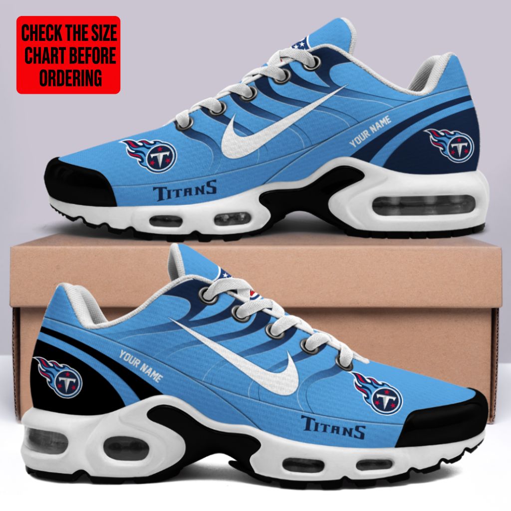[SPECIAL OFFER] NEW CUSTOMIZED NFL31 TST TENNESSEE TITANS AIR MAX PLUS SNEAKERS
