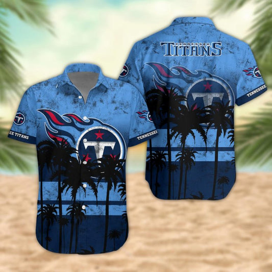 LIMITED EDITION - NEW CUSTOMIZED NFL31 TST TENNESSEE TITANS UNISEX HAWAIIAN SHIRT