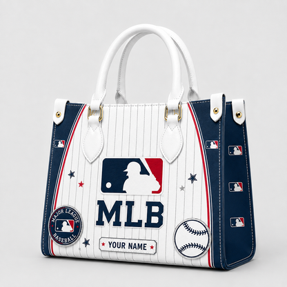 [FLASH SALE] NEW CUSTOMIZED MLB31 MAJOR LEAGUE BASEBALL LEATHER HANDBAG