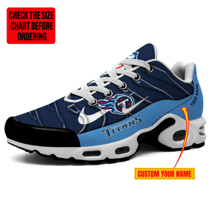 [SPECIAL OFFER] NEW CUSTOMIZED NFL31 TST TENNESSEE TITANS AIR MAX PLUS SNEAKERS