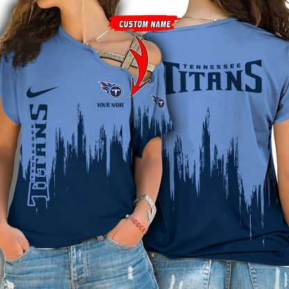 [SPECIAL OFFER] NEW CUSTOMIZED NFL31 TST TENNESSEE TITANS SHOULDER SHIRT