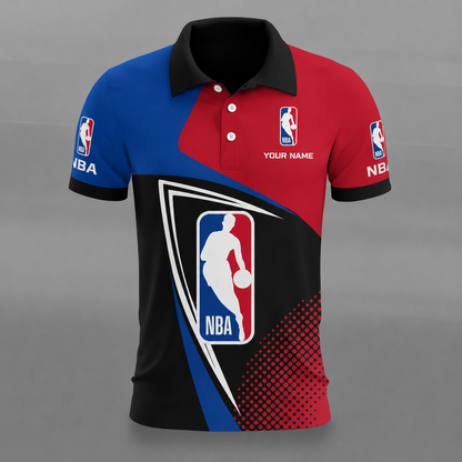 [HOT DEAL] NEW CUSTOMIZED NBA31 NATIONAL BASKETBALL ASSOCIATION POLO SHIRT