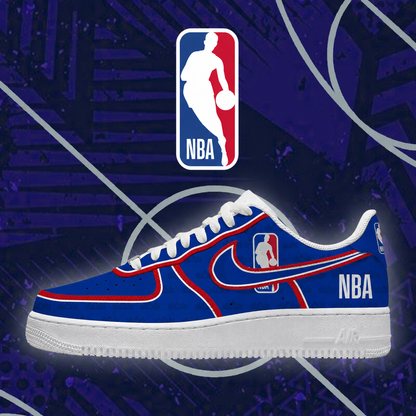 LIMITED EDITION - NEW CUSTOMIZED NBA31 NATIONAL BASKETBALL ASSOCIATION AF1 SHOES