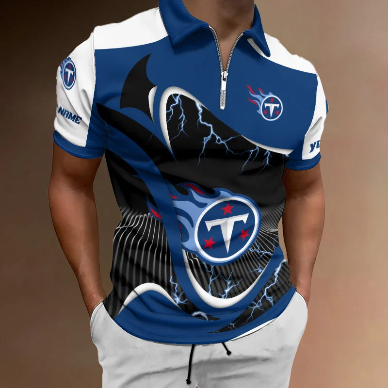 LIMITED EDITION - NEW CUSTOMIZED NFL31 TST TENNESSEE TITANS T-SHIRT, POLO SHIRT, ZIP POLO SHIRT, SWEATSHIRT, HOODIE & ZIP HOODIE