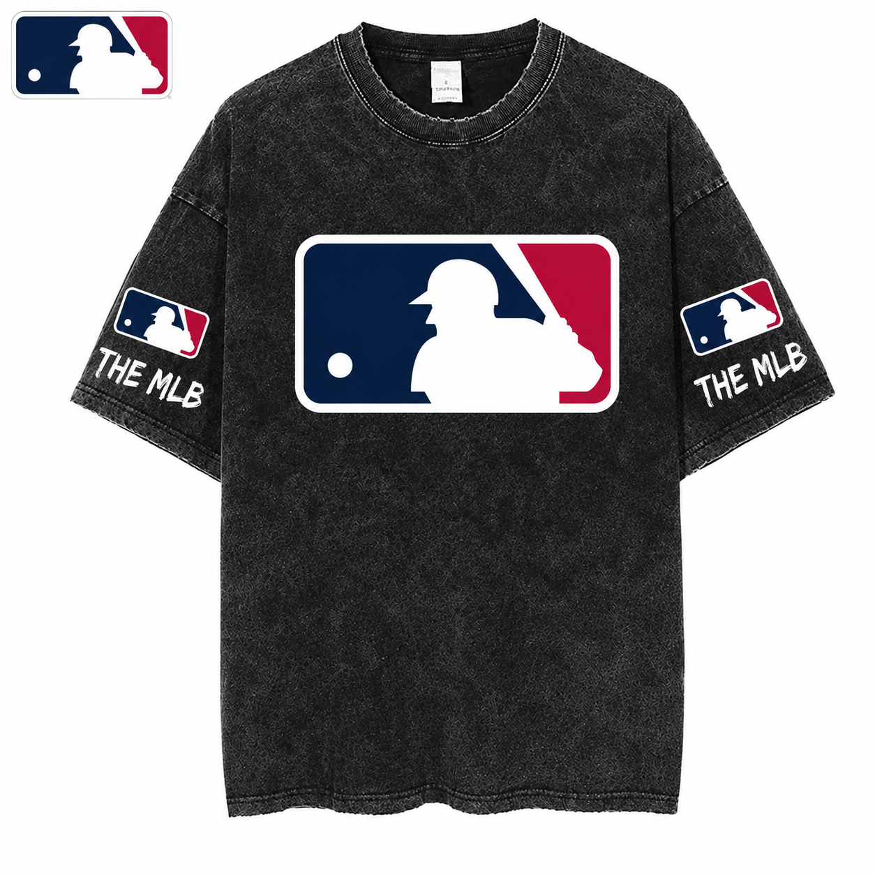 [FLASH SALE] NEW CUSTOMIZED MLB31 MAJOR LEAGUE BASEBALL MULTICOLOR WASHED TEE