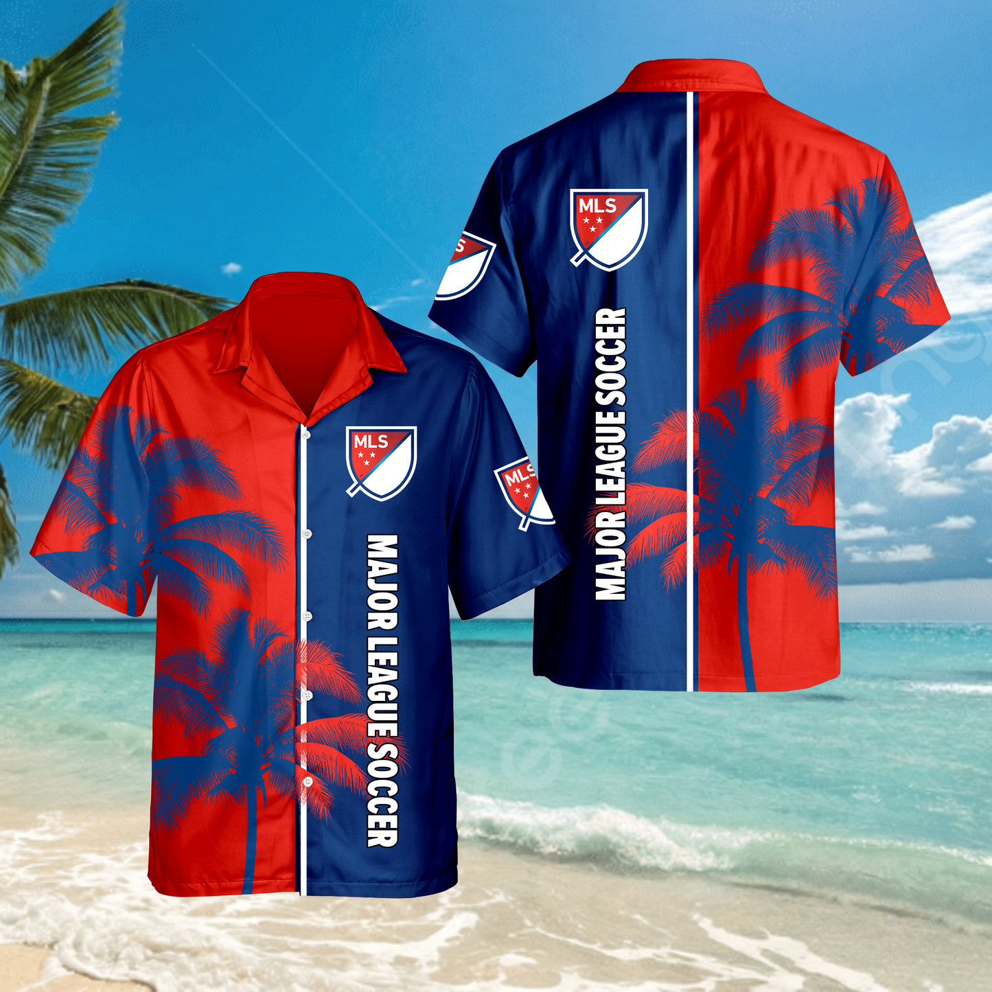 TOP SELLING - NEW CUSTOMIZED MLS31 MAJOR LEAGUE SOCCER UNISEX HAWAIIAN SHIRT
