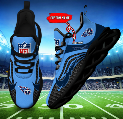 [SPECIAL OFFER] NEW CUSTOMIZED NFL31 TST TENNESSEE TITANS UNISEX CLUNKY SNEAKERS