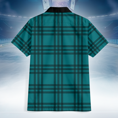 LIMITED EDITION - NEW CUSTOMIZED NHL32 SJS SAN JOSE SHARKS UNISEX HAWAIIAN SHIRT