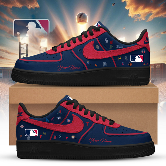 LIMITED EDITION - NEW CUSTOMIZED MLB32 MLB ALL TEAMS AF1 SNEAKERS