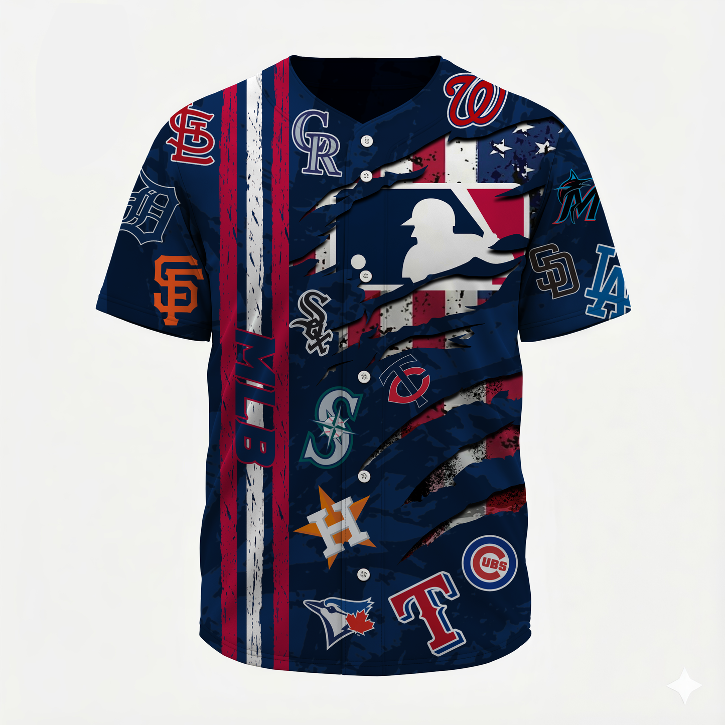 LIMITED EDITION - NEW CUSTOMIZED MLB32 MLB ALL TEAMS BASEBALL JERSEY