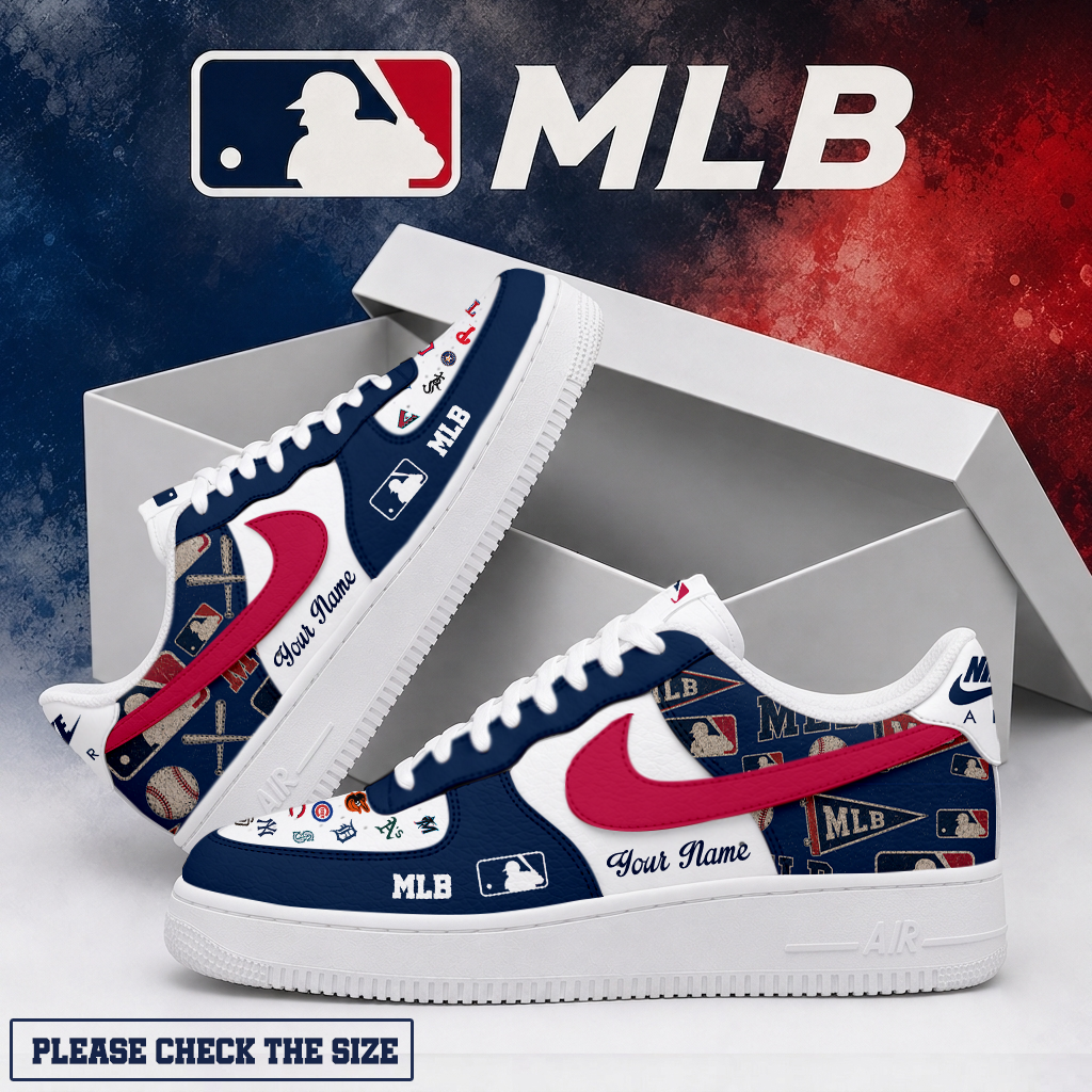 LIMITED EDITION - NEW CUSTOMIZED MLB32 MLB ALL TEAMS AF1 SHOES