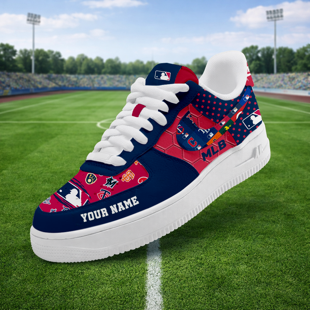 LIMITED EDITION - NEW CUSTOMIZED MLB32 MLB ALL TEAMS AF1 SNEAKERS