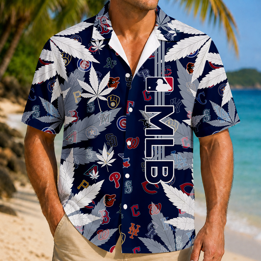 LIMITED EDITION - NEW CUSTOMIZED MLB32 MLB ALL TEAMS UNISEX HAWAIIAN SHIRT