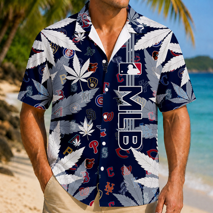 LIMITED EDITION - NEW CUSTOMIZED MLB32 MLB ALL TEAMS UNISEX HAWAIIAN SHIRT