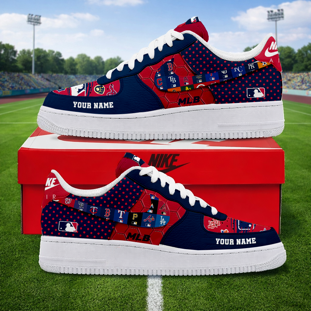 LIMITED EDITION - NEW CUSTOMIZED MLB32 MLB ALL TEAMS AF1 SNEAKERS