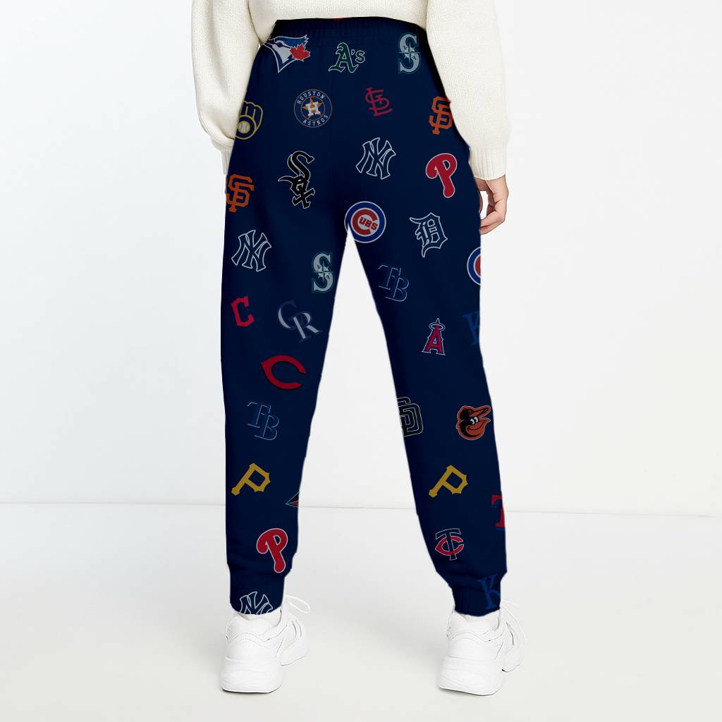 LIMITED EDITION - NEW CUSTOMIZED MLB32 MLB ALL TEAMS UNISEX LONG PANTS