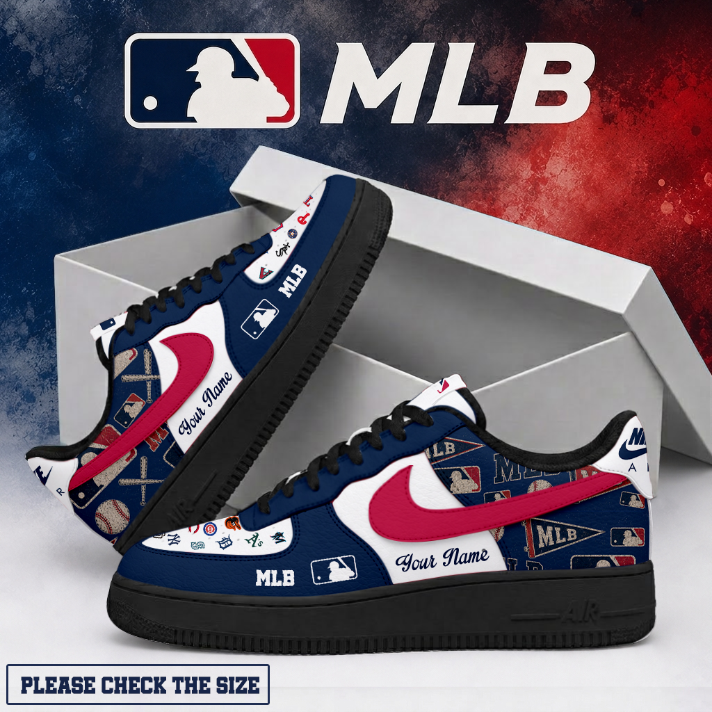 LIMITED EDITION - NEW CUSTOMIZED MLB32 MLB ALL TEAMS AF1 SHOES
