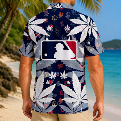 LIMITED EDITION - NEW CUSTOMIZED MLB32 MLB ALL TEAMS UNISEX HAWAIIAN SHIRT