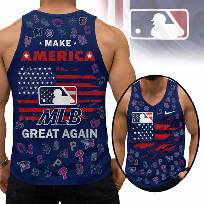 LIMITED EDITION - NEW CUSTOMIZED MLB32 MLB ALL TEAMS UNISEX TANK TOP